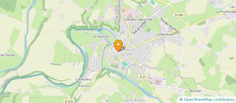 localisation de l'entreprise MONSIEUR TRISTAN MOISY-KIEFER  ASSE-LE-BOISNE