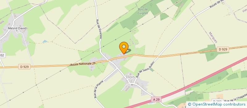 localisation de l'entreprise MONSIEUR TRISTAN MORAND  ILLOIS