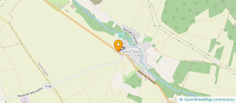 localisation de l'entreprise MONSIEUR TRISTAN MOREL  FERREUX-QUINCEY