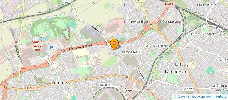 localisation de l'entreprise MONSIEUR TRISTAN MOTTART à LAMBERSART