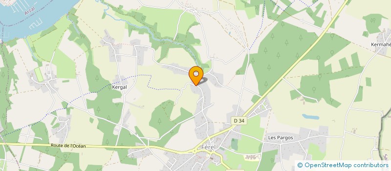 localisation de l'entreprise MONSIEUR TRISTAN MUSTIERE à FEREL