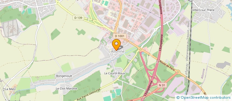 localisation de l'entreprise MONSIEUR TRISTAN NEVEU  SAINT-MARTIN-LE-NUD