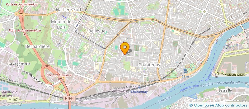 localisation de l'entreprise MONSIEUR TRISTAN NICOLEAU  NANTES