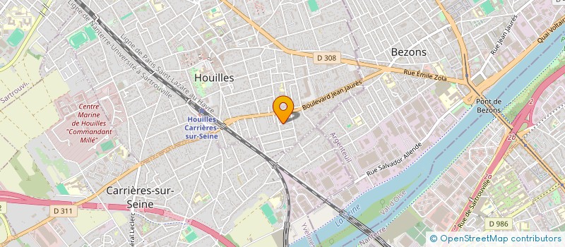 localisation de l'entreprise MONSIEUR TRISTAN NOIRAN  HOUILLES