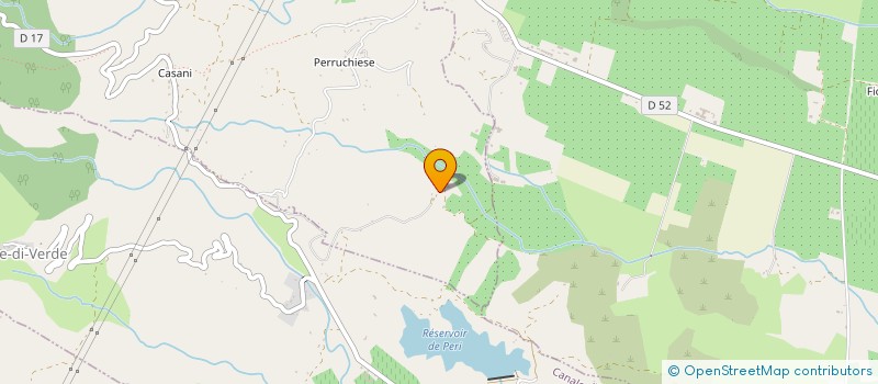 localisation de l'entreprise MONSIEUR TRISTAN ORSINI  SANTA-MARIA-POGGIO