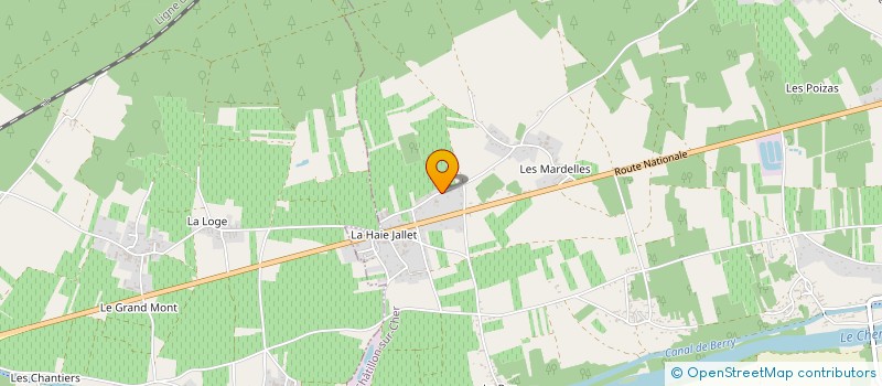 localisation de l'entreprise MONSIEUR TRISTAN PAIS  CHATILLON-SUR-CHER