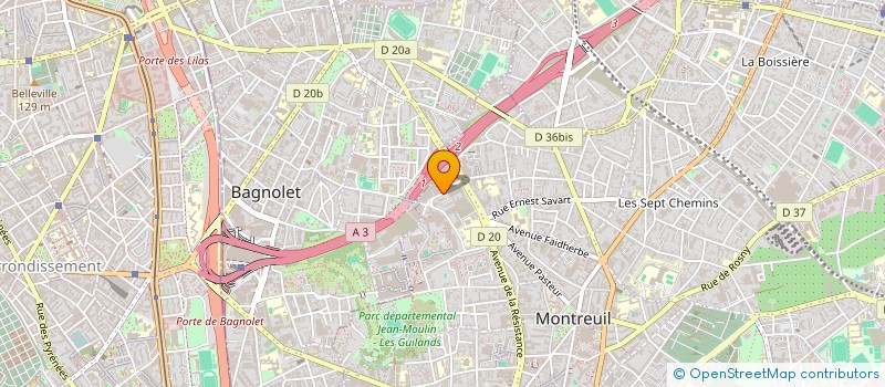 localisation de l'entreprise MONSIEUR TRISTAN PAOLI à MONTREUIL