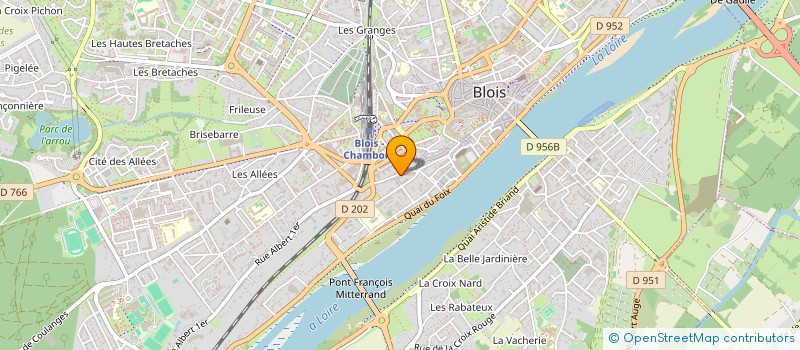 localisation de l'entreprise MONSIEUR TRISTAN PATUREAU  BLOIS