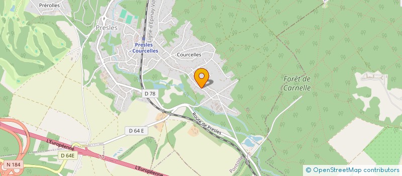 localisation de l'entreprise MONSIEUR TRISTAN PAWLAK à PRESLES