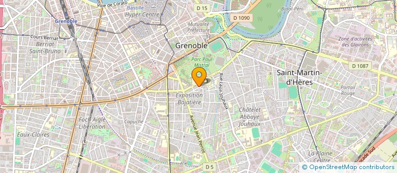 localisation de l'entreprise MONSIEUR TRISTAN PERDRIX  GRENOBLE