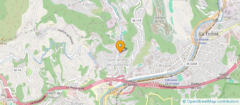 localisation de l'entreprise MONSIEUR TRISTAN PERRAUD  SAINT-ANDRE-DE-LA-ROCHE