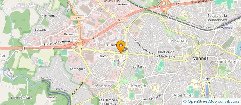 localisation de l'entreprise MONSIEUR TRISTAN PERRIN à VANNES