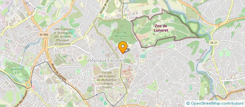 localisation de l'entreprise MONSIEUR TRISTAN PHILIPPE à MONTPELLIER