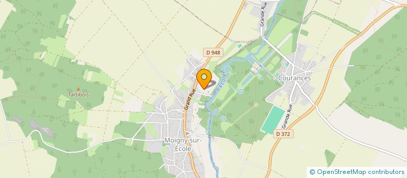 localisation de l'entreprise MONSIEUR TRISTAN PLESSIS à MOIGNY SUR ECOLE