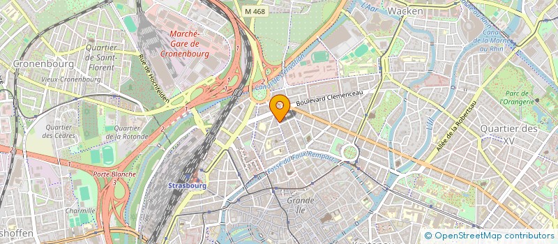 localisation de l'entreprise MONSIEUR TRISTAN POTHIER  STRASBOURG