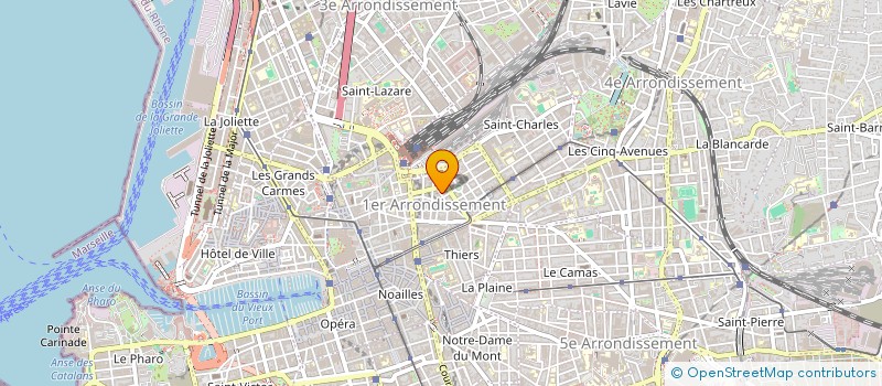 localisation de l'entreprise MONSIEUR TRISTAN PREVOST à MARSEILLE