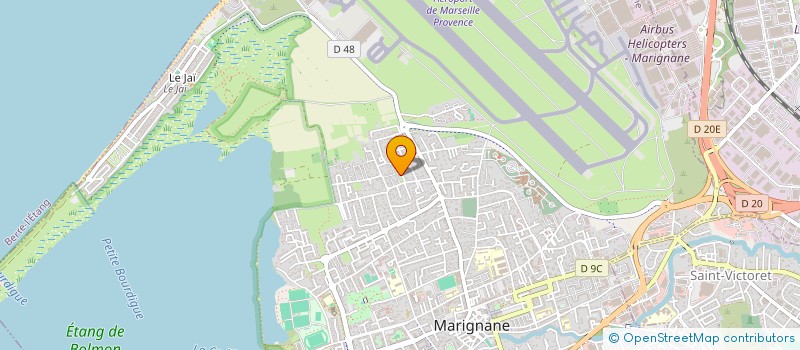 localisation de l'entreprise MONSIEUR TRISTAN PROPHETE  MARIGNANE