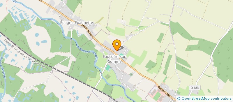 localisation de l'entreprise MONSIEUR TRISTAN RACINE  EAUCOURT-SUR-SOMME