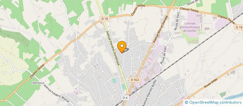 localisation de l'entreprise MONSIEUR TRISTAN RAISSON  GAILLAC