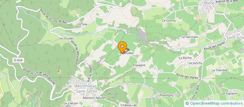 localisation de l'entreprise MONSIEUR TRISTAN RAMPON à SAINT-JULIEN