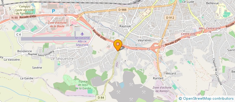 localisation de l'entreprise MONSIEUR TRISTAN REDONDO  CAMBON