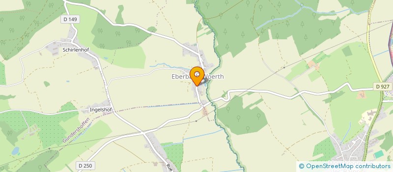 localisation de l'entreprise MONSIEUR TRISTAN REINHARDT  GUNDERSHOFFEN