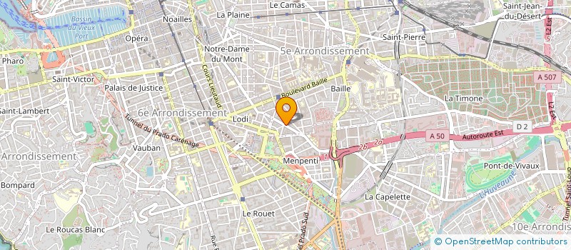 localisation de l'entreprise MONSIEUR TRISTAN RENOU à MARSEILLE