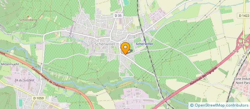 localisation de l'entreprise MONSIEUR TRISTAN RINGLER  SCHERWILLER