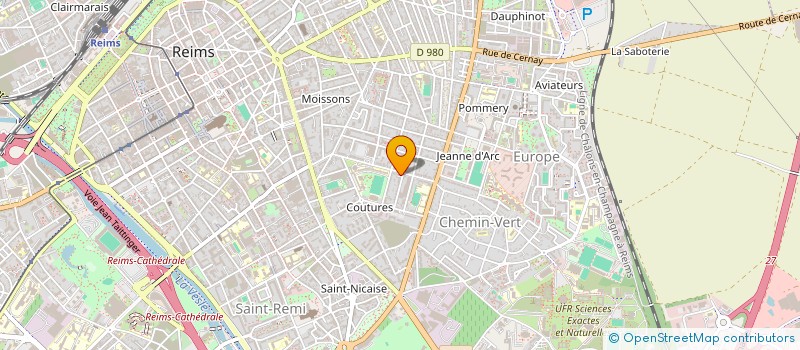 localisation de l'entreprise MONSIEUR TRISTAN RIVOALLAN  REIMS