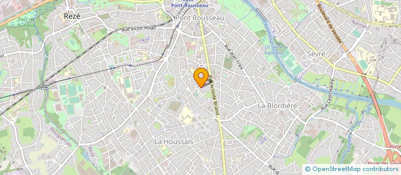 localisation de l'entreprise MONSIEUR TRISTAN ROBERT  REZE