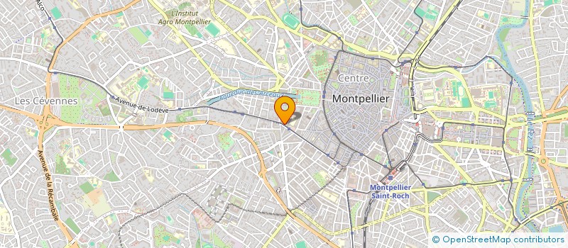 localisation de l'entreprise MONSIEUR TRISTAN RONDOUIN à MONTPELLIER