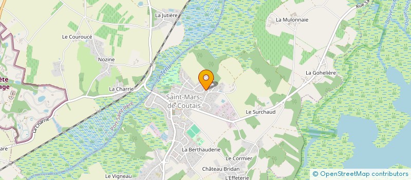 localisation de l'entreprise MONSIEUR TRISTAN SADRIJA  SAINT-MARS-DE-COUTAIS