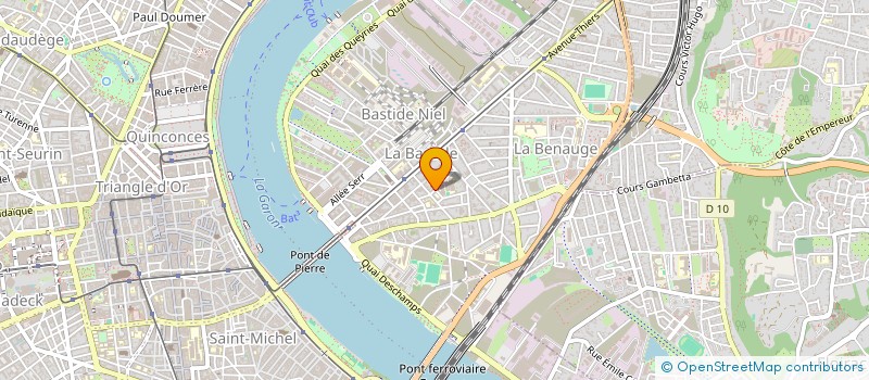 localisation de l'entreprise MONSIEUR TRISTAN SALACROUP  BORDEAUX