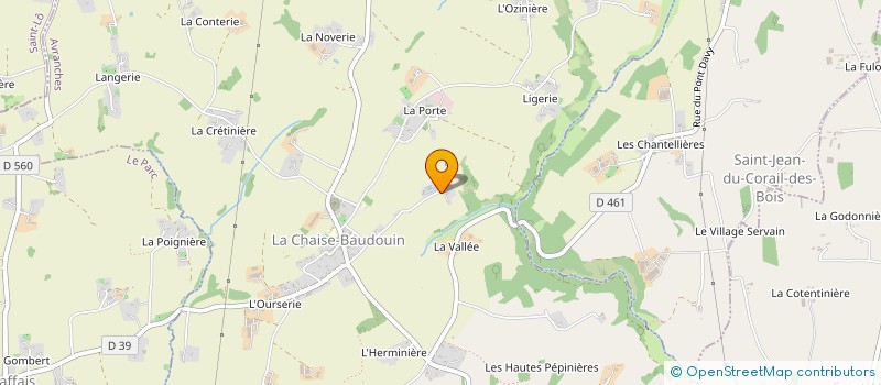 localisation de l'entreprise MONSIEUR TRISTAN SALLES  BRECEY