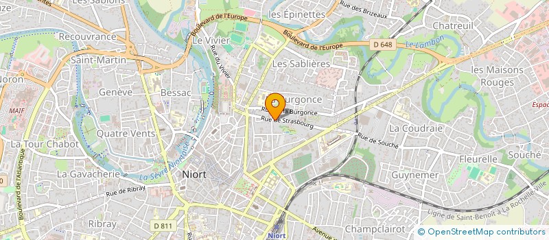 localisation de l'entreprise MONSIEUR TRISTAN SAMIS à NIORT