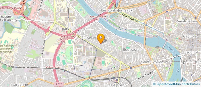 localisation de l'entreprise MONSIEUR TRISTAN SANAGUSTIN à TOULOUSE