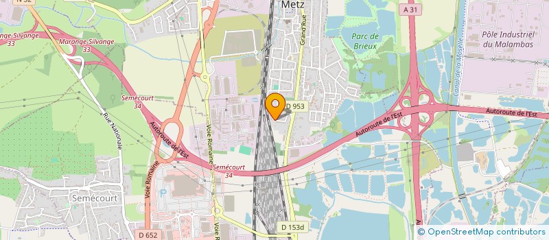 localisation de l'entreprise MONSIEUR TRISTAN SAUVAGE  MAIZIERES-LES-METZ