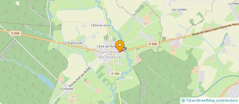 localisation de l'entreprise MONSIEUR TRISTAN SEVIC à BAGNOLES DE L'ORNE NORMANDIE