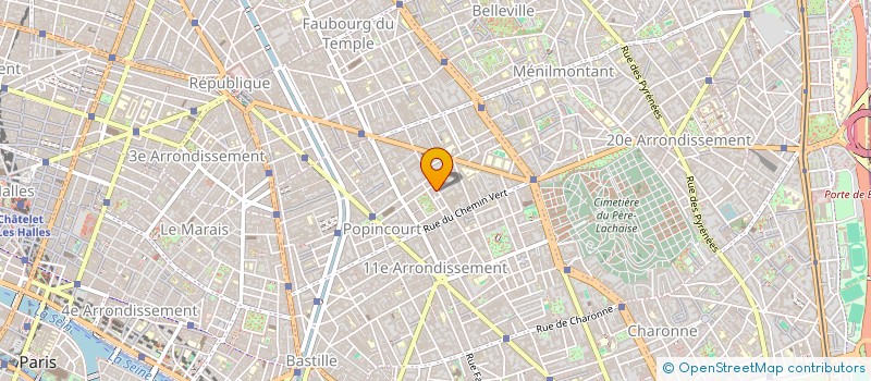 localisation de l'entreprise MONSIEUR TRISTAN SILHOL  PARIS