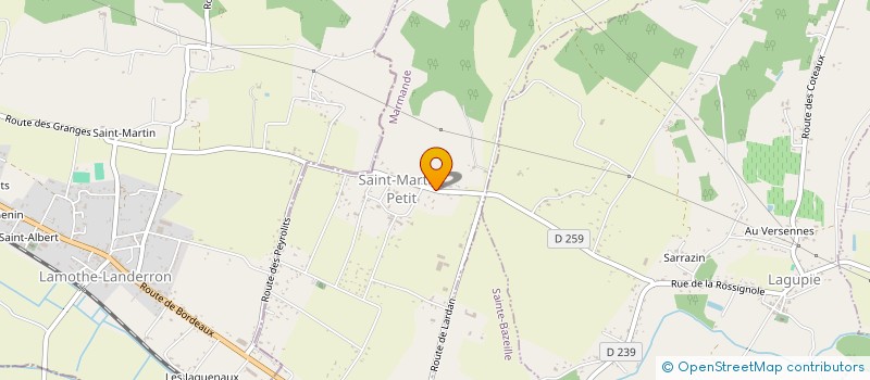 localisation de l'entreprise MONSIEUR TRISTAN SUBRAN  MARMANDE