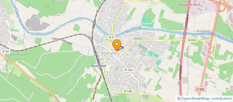 localisation de l'entreprise MONSIEUR TRISTAN SUTY  RIVESALTES