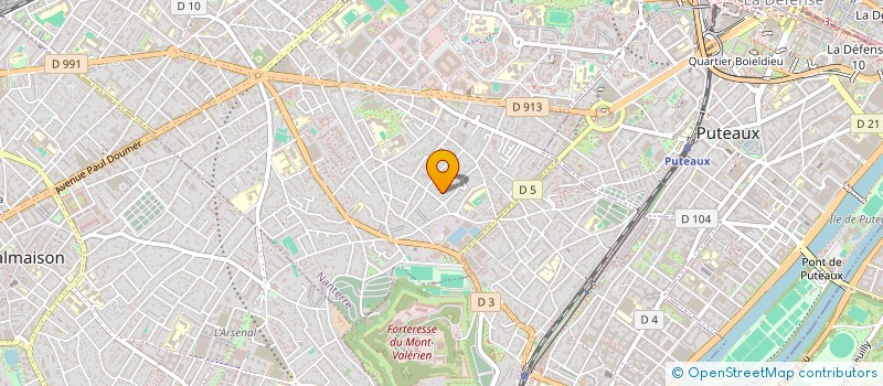 localisation de l'entreprise MONSIEUR TRISTAN TCHILINGUIRIAN à NANTERRE
