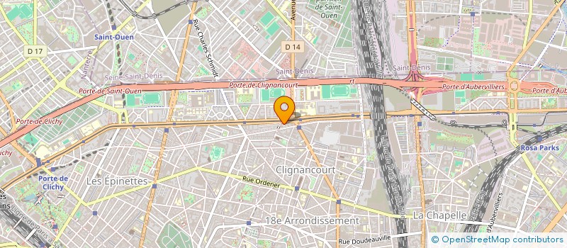 localisation de l'entreprise MONSIEUR TRISTAN THEVENARD  PARIS