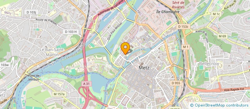 localisation de l'entreprise MONSIEUR TRISTAN THIL à METZ
