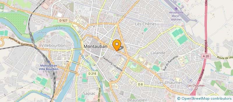 localisation de l'entreprise MONSIEUR TRISTAN THOMASSON  MONTAUBAN