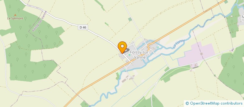 localisation de l'entreprise MONSIEUR TRISTAN TIREL  FOISSY-SUR-VANNE