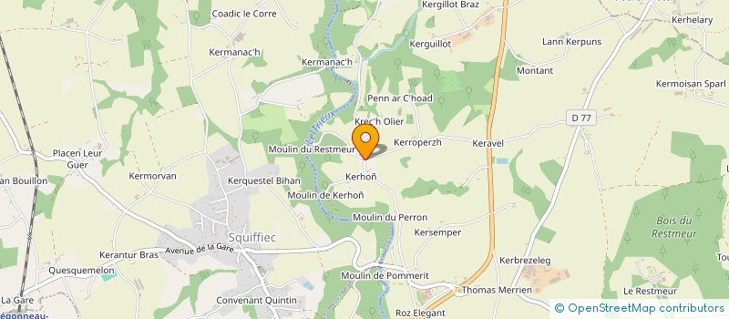 localisation de l'entreprise MONSIEUR TRISTAN URTIZBEREA  POMMERIT-LE-VICOMTE