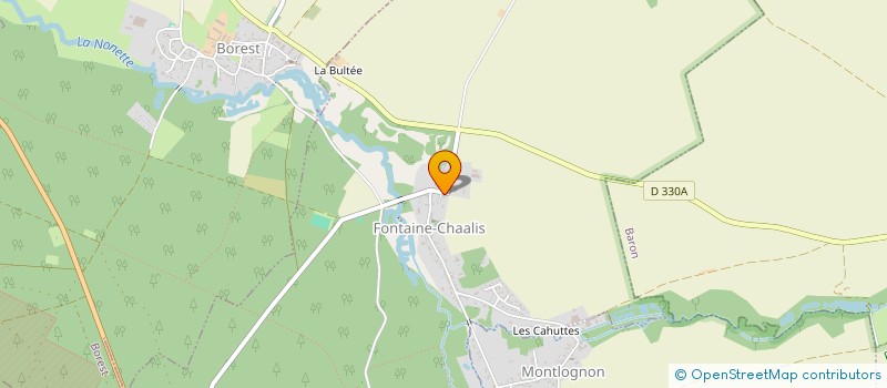 localisation de l'entreprise MONSIEUR TRISTAN VAN DEN DRIESSCHE  FONTAINE-CHAALIS