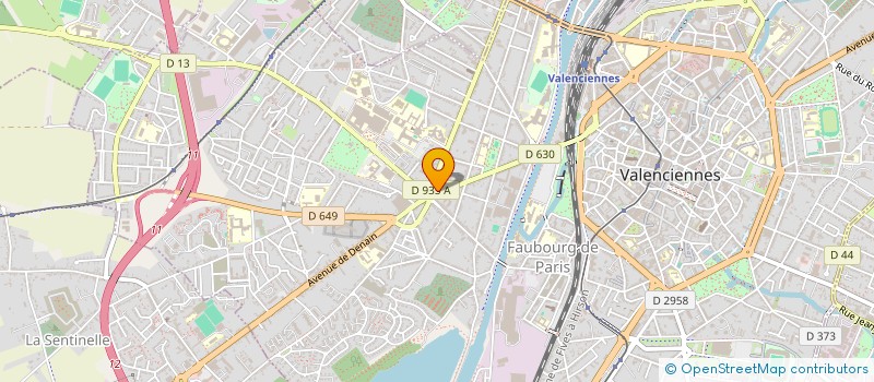 localisation de l'entreprise MONSIEUR TRISTAN VAN PRAET à VALENCIENNES