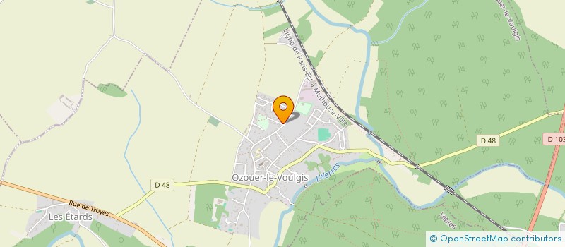 localisation de l'entreprise MONSIEUR TRISTAN VERGNAUD  OZOUER-LE-VOULGIS